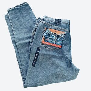Venezia Jeans Womens 20 Tall Classic Cut Lane Bryant High Rise Tapered Denim